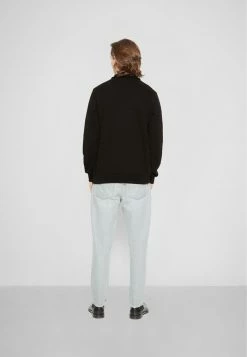 Han Kjøbenhavn HALF ZIP - Sweatshirt - Black/gold -Han Kjøbenhavn Shop 00ecbaaca37c4ba9bd5286f9edb86133