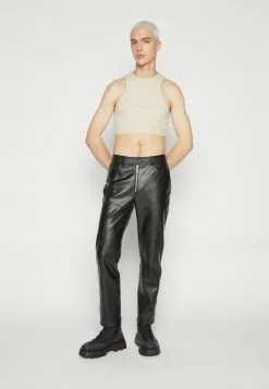 Han Kjøbenhavn CROPPED RACER UNISEX - Top - Sand -Han Kjøbenhavn Shop 01a924d766ac4cceb5f96024d84c7de8
