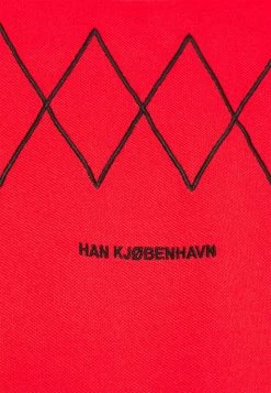 Han Kjøbenhavn SHIRT LONG SLEEVE - Polo Shirt - Red -Han Kjøbenhavn Shop 02023c0060b14ee5a6903dd49c2f9774