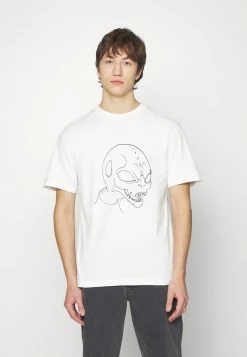 Han Kjøbenhavn ARTWORK TEE SHORT SLEEVE - Print T-shirt - Off White -Han Kjøbenhavn Shop 04869d3181104cedbe90ab5590e5413e