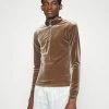 Han Kjøbenhavn HALF ZIP SHARP LONG SLEEVE - Sweatshirt - Brown -Han Kjøbenhavn Shop 09be07c7a2ae46b8ac4f1b109fecd225