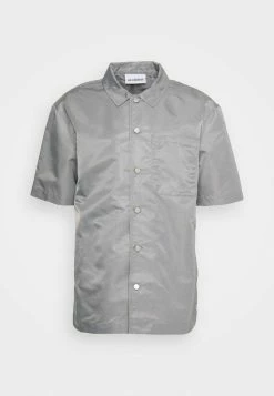 Han Kjøbenhavn SUMMER SHIRT SHORT SLEEVE - Shirt - Grey -Han Kjøbenhavn Shop 0a9425c2258b478597bb3a1bf91d8a64