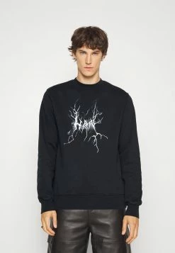 Han Kjøbenhavn ARTWORK REGULAR CREWNECK - Sweatshirt - Faded Black
