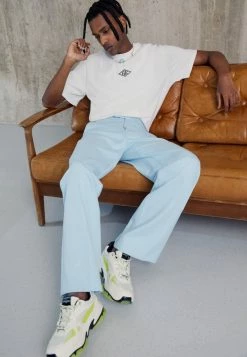 Han Kjøbenhavn BOXY TEE SHORT SLEEVE - Basic T-shirt - Off White Diamond