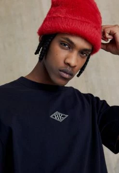 Han Kjøbenhavn BOXY TEE SHORT SLEEVE - Basic T-shirt - Faded Black Diamond -Han Kjøbenhavn Shop 0e903bf3020b40ee81eee0dccc4d8806