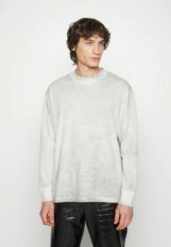 Han Kjøbenhavn BOXY LONG SLEEVE - Long Sleeved Top - Black Bleached -Han Kjøbenhavn Shop 113b087cd57b443dbedee64149a5fa43