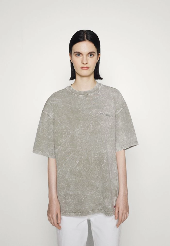 Han Kjøbenhavn BOYFRIEND TEE - Print T-shirt - Stone Rock 6 Han Kjøbenhavn BOYFRIEND TEE - Print T-shirt - Stone Rock - Image 4