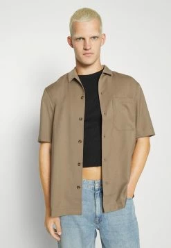 Han Kjøbenhavn SUMMER SHIRT SHORT SLEEVE - Shirt - Sand -Han Kjøbenhavn Shop 13963a6b340a48ec82c64b162a835d5f