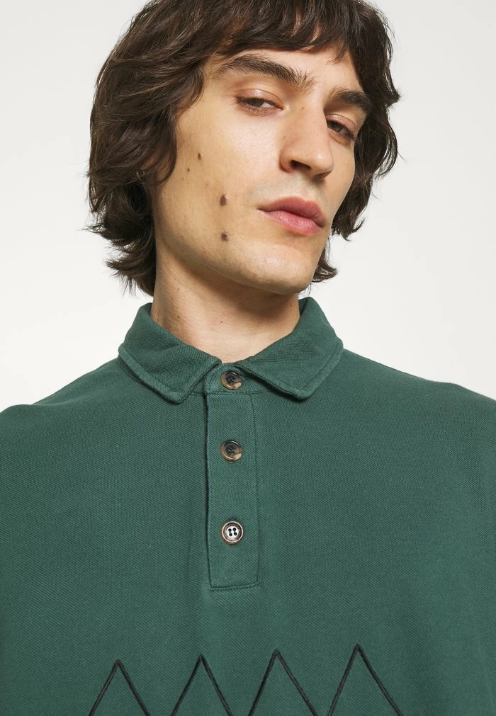 SHIRT LONG SLEEVE - Polo shirt - dusty green Han Kjøbenhavn SHIRT LONG SLEEVE - Polo Shirt - Dusty Green -Han Kjøbenhavn Shop 14024cde19a64869a85a1f212f8adeca