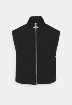 Han Kjøbenhavn PADDED ZIP VEST - Waistcoat - Black -Han Kjøbenhavn Shop 14439eb3e46640f9abceb43ca4c77d44