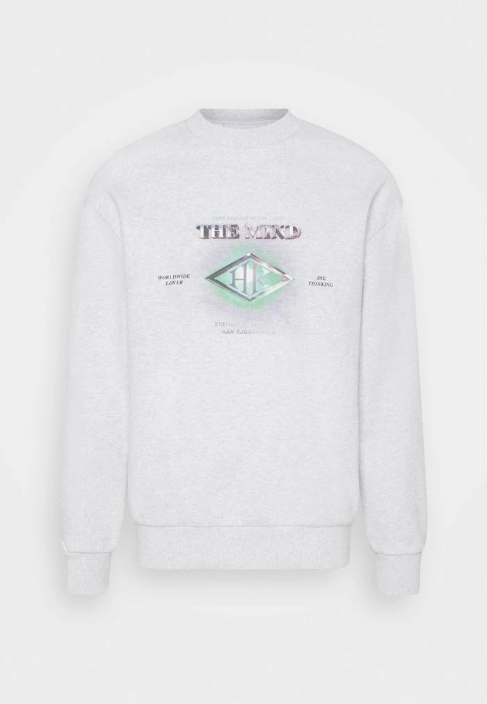ARTWORK CREW - Sweatshirt - light grey galaxy Han Kjøbenhavn ARTWORK CREW - Sweatshirt - Light Grey Galaxy -Han Kjøbenhavn Shop 1775bf73773c47f69431a6ef936c919a