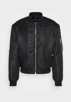 Han Kjøbenhavn JACKET CROPPED - Bomber Jacket - Black -Han Kjøbenhavn Shop 1ab99e6ba6334c8a8112cb429dd6cfd9