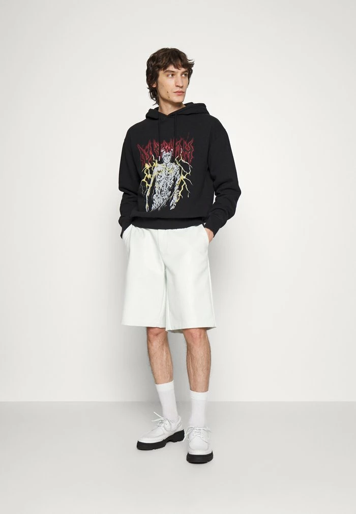 ARTWORK HOODIE - Sweatshirt - faded black Han Kjøbenhavn ARTWORK HOODIE - Sweatshirt - Faded Black -Han Kjøbenhavn Shop 1b0278758fbf4d07a167e4af150815e8