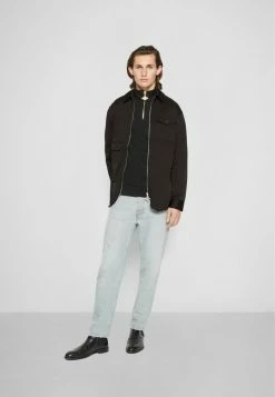 Han Kjøbenhavn ARMY ZIP - Summer Jacket - Black -Han Kjøbenhavn Shop 1bab08fe1d5d4506886b9c49dac5cc6a