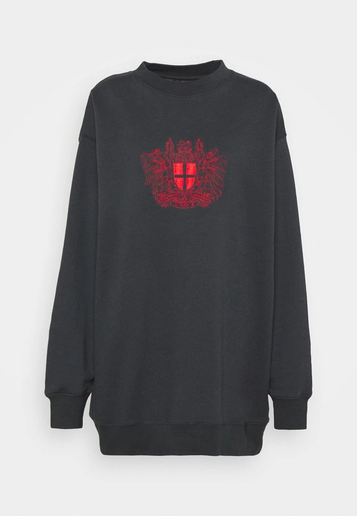 RELAXED CREW - Sweatshirt - faded black Han Kjøbenhavn RELAXED CREW - Sweatshirt - Faded Black -Han Kjøbenhavn Shop 1d2d76427bb841d59434caa1c6202bc2