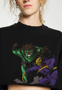 Han Kjøbenhavn CROPPED CREWNECK - Sweatshirt - Faded Black -Han Kjøbenhavn Shop 1d67753074ce4e02bcc927798cce28cc