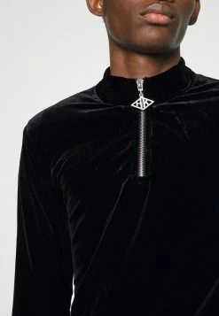 Han Kjøbenhavn HALF ZIP SHARP LONG SLEEVE - Sweatshirt - Black -Han Kjøbenhavn Shop 1e41c3b2e96f40959d1dd63bad002e92
