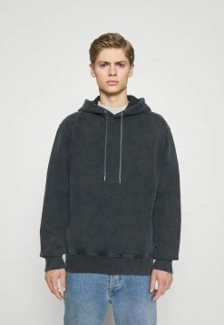 Han Kjøbenhavn DISTRESSED HOODIE - Sweatshirt - Distressed Dark Grey