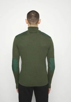 Han Kjøbenhavn ZIP TURTLENECK - Jumper - Army Green -Han Kjøbenhavn Shop 23f2353b5c8d4f54ac292b18e241b139