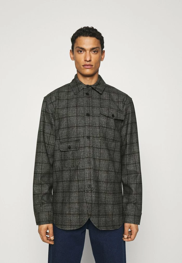 ARMY SHIRT - Shirt - grey Han Kjøbenhavn ARMY SHIRT - Shirt - Grey -Han Kjøbenhavn Shop 26621ae2d3b74512ac646c670d29ca7a