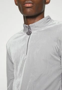 Han Kjøbenhavn HALF ZIP SHARP LONG SLEEVE - Sweatshirt - Grey -Han Kjøbenhavn Shop 27508bf4b49a495d881c652b282d9326