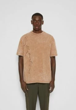 Han Kjøbenhavn BOXY TEE SHORT SLEEVE - Print T-shirt - Brown Acid -Han Kjøbenhavn Shop 2770e82935424a2a846bba1f57a2f042