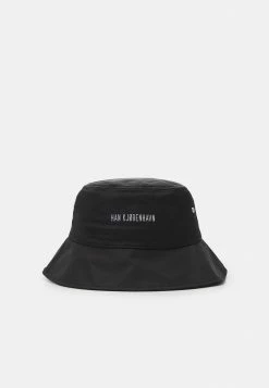 Han Kjøbenhavn BUCKET HAT LOGO UNISEX - Hat - Black