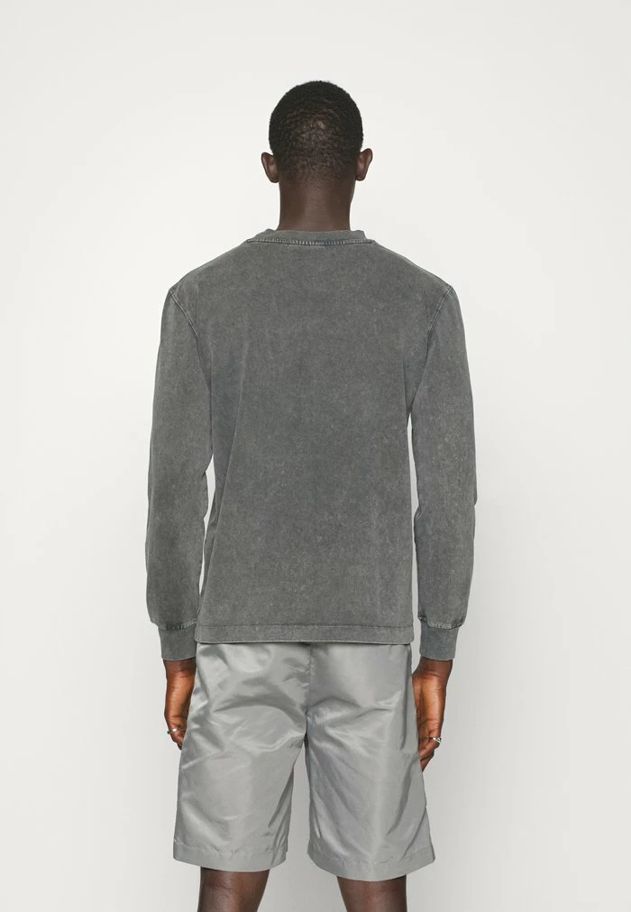 Han Kjøbenhavn DISTRESSED TEE LONG SLEEVE DIAMOND - Sweatshirt - Dark Grey 7 Han Kjøbenhavn DISTRESSED TEE LONG SLEEVE DIAMOND - Sweatshirt - Dark Grey - Image 5