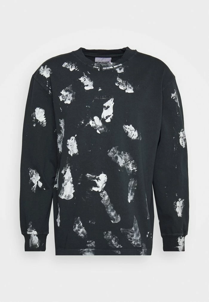 LOGO BOXY TEE LONG SLEEVE PAINT - Long sleeved top - faded black Han Kjøbenhavn LOGO BOXY TEE LONG SLEEVE PAINT - Long Sleeved Top - Faded Black -Han Kjøbenhavn Shop 2e2480cffa9b48b4a9220346a607e888