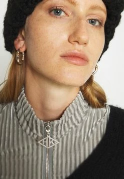 Han Kjøbenhavn HALF ZIP DRESS - Shift Dress - Silver -Han Kjøbenhavn Shop 2facec37f263442589394bd82dd44b8a