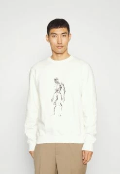 Han Kjøbenhavn ARTWORK CREW - Sweatshirt - Off White