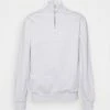 Han Kjøbenhavn HALF ZIP - Sweatshirt - Light Grey Melange -Han Kjøbenhavn Shop 30401e6e7bd246f4ba5e9b2ddbc8467d