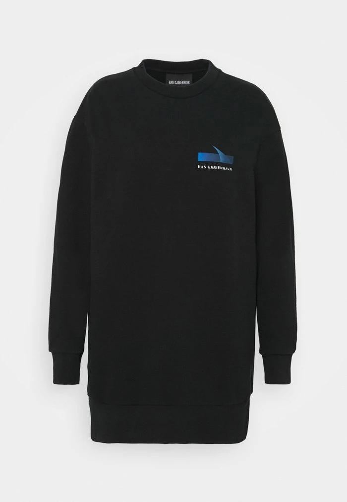 RELAXED CREW - Sweatshirt - faded black Han Kjøbenhavn RELAXED CREW - Sweatshirt - Faded Black -Han Kjøbenhavn Shop 3261125749ab4f618494ed2c4bc0e1e9