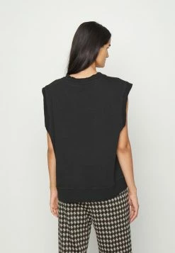 Han Kjøbenhavn DISTRESSED VEST - Sweatshirt - Distressed Black -Han Kjøbenhavn Shop 346633f69a6d4e36bf6e5120c8939e47