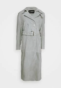 Han Kjøbenhavn Trenchcoat - Grey -Han Kjøbenhavn Shop 36d8b2206c8a4277b9d93272b085413d