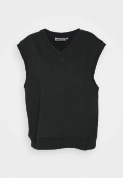Han Kjøbenhavn DISTRESSED VEST - Sweatshirt - Distressed Black -Han Kjøbenhavn Shop 3add9e0a2aa040508444eab4dcb2eda9