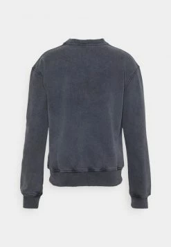 Han Kjøbenhavn DISTRESSED CREW LOGO - Sweatshirt - Dark Grey -Han Kjøbenhavn Shop 3c380b11ef264980865d584e64542e76