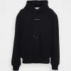 Han Kjøbenhavn DISTRESSED HOODIE LOGO - Sweatshirt - Distressed Black -Han Kjøbenhavn Shop 3d453449df124ff484637ff2dc71015b