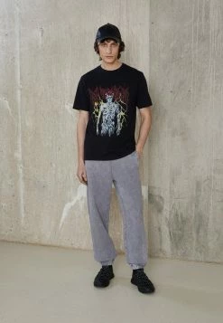 Han Kjøbenhavn ARTWORK TEE SHORT SLEEVE - Print T-shirt - Faded Black