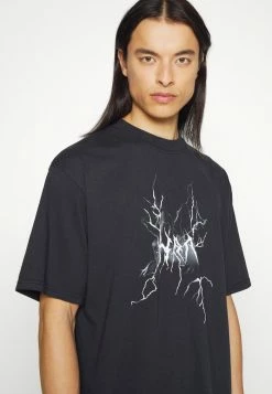 Han Kjøbenhavn ARTWORK BOXY TEE SHORT SLEEVE - Print T-shirt - Faded Black -Han Kjøbenhavn Shop 3ff80ef233844fbb977cdabeb580bdc2