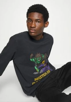 Han Kjøbenhavn ARTWORK CREWNECK - Sweatshirt - Faded Black -Han Kjøbenhavn Shop 408ea1ee88934f6d94450b6e7745a80f