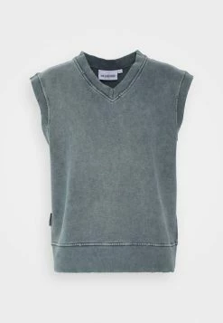 Han Kjøbenhavn DISTRESSED VEST - Jumper - Dark Grey -Han Kjøbenhavn Shop 411b515477324df69d640ac33bcdfeec