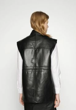 Han Kjøbenhavn DESK VEST - Waistcoat - Black -Han Kjøbenhavn Shop 419f1ec8d95b461ba12b074b8f0f7321