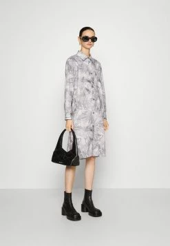 Han Kjøbenhavn SHIRT DRESS - Cocktail Dress / Party Dress - Black White -Han Kjøbenhavn Shop 4321a1c4990543c69d38a6276e6a1584