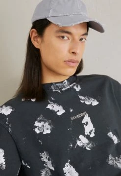 Han Kjøbenhavn LOGO BOXY TEE LONG SLEEVE PAINT - Long Sleeved Top - Faded Black 4 Han Kjøbenhavn LOGO BOXY TEE LONG SLEEVE PAINT - Long Sleeved Top - Faded Black -Han Kjøbenhavn Shop 43b9c2c0884a4156bd6f835afd482dbe
