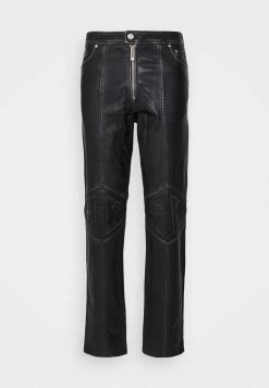 Han Kjøbenhavn PANTS - Leather Trousers - Black -Han Kjøbenhavn Shop 44a7ea4edf514e7bac3e7a19a97b342f