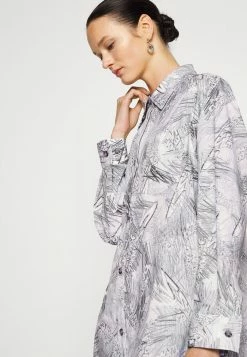 Han Kjøbenhavn SHIRT DRESS - Cocktail Dress / Party Dress - Black White -Han Kjøbenhavn Shop 44c83738a36949f88817680d0cfc996b