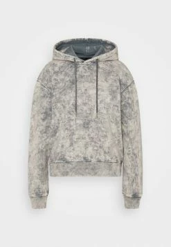 Han Kjøbenhavn DISTRESSED HOODIE - Hoodie - Grey Acid -Han Kjøbenhavn Shop 44c8fe168dcf471fb21748deb63798d0