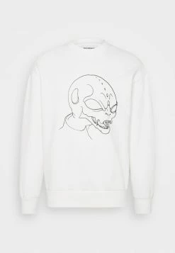 Han Kjøbenhavn ARTWORK CREW - Sweatshirt - Off White -Han Kjøbenhavn Shop 44f354a6b5b14211808fdc672a01b729