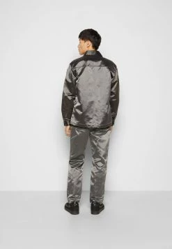 Han Kjøbenhavn BOXY SHIRT ZIP - Shirt - Faded Black -Han Kjøbenhavn Shop 45900d87d2cc4a6f80153609dff5c234